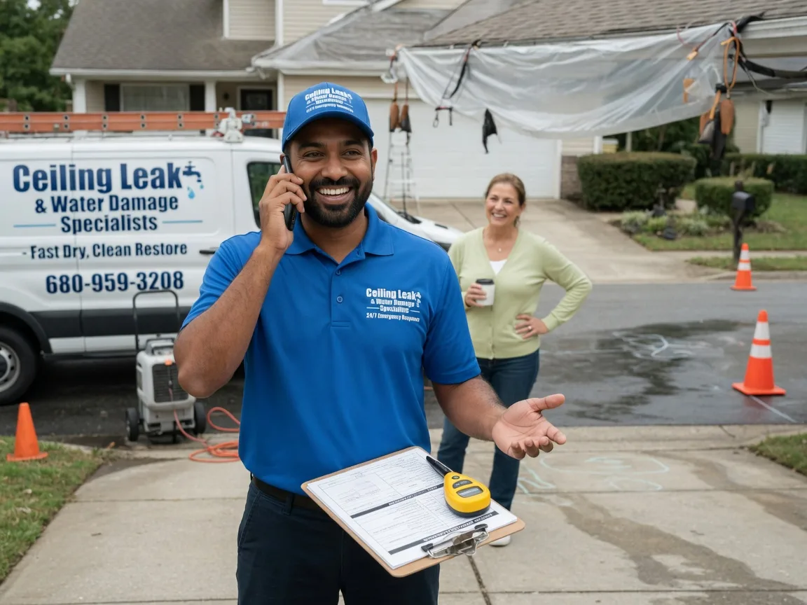 Ceiling Leak Cleanup Bridgeport, PA FAQs
